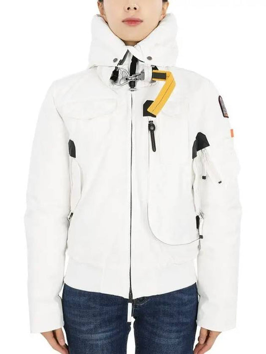 Gobi Duck Down Padding Hooded Jacket White - PARAJUMPERS - BALAAN 2