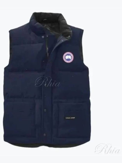 Freestyle Crew Padding Vest Atlantic Navy - CANADA GOOSE - BALAAN 2