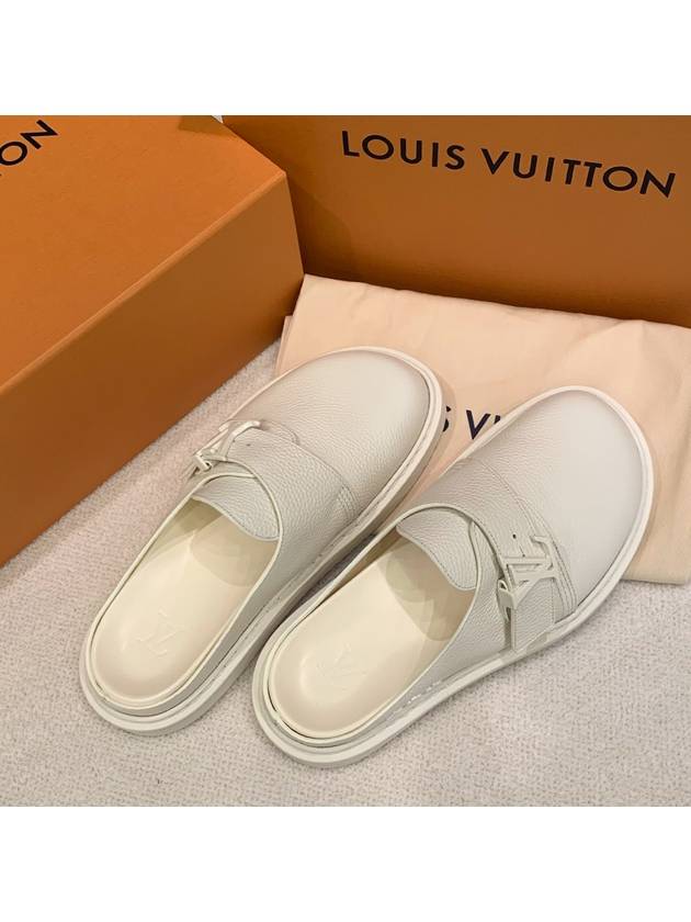 Men s Sandals LV Easy Mule Beige Ivory - LOUIS VUITTON - BALAAN 3