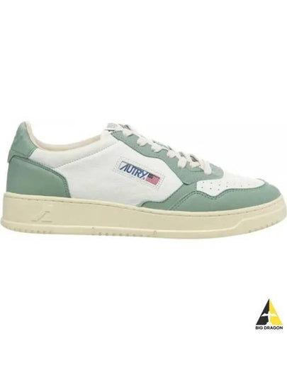 Medalist Bicolor Low Top Sneakers Green - AUTRY - BALAAN 2