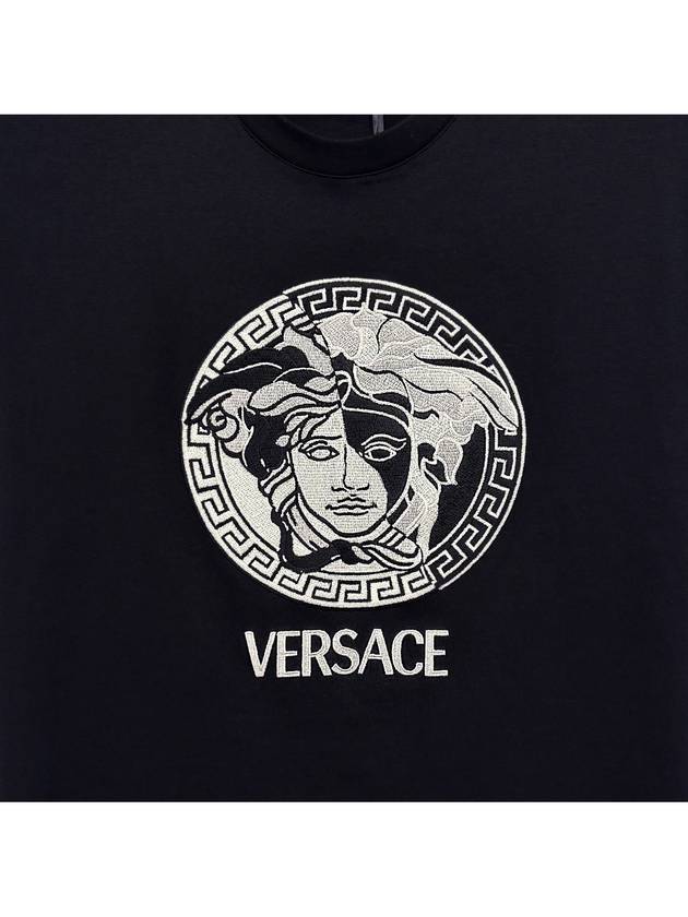 Medusa Logo Short Sleeve T-Shirt Black - VERSACE - BALAAN 5