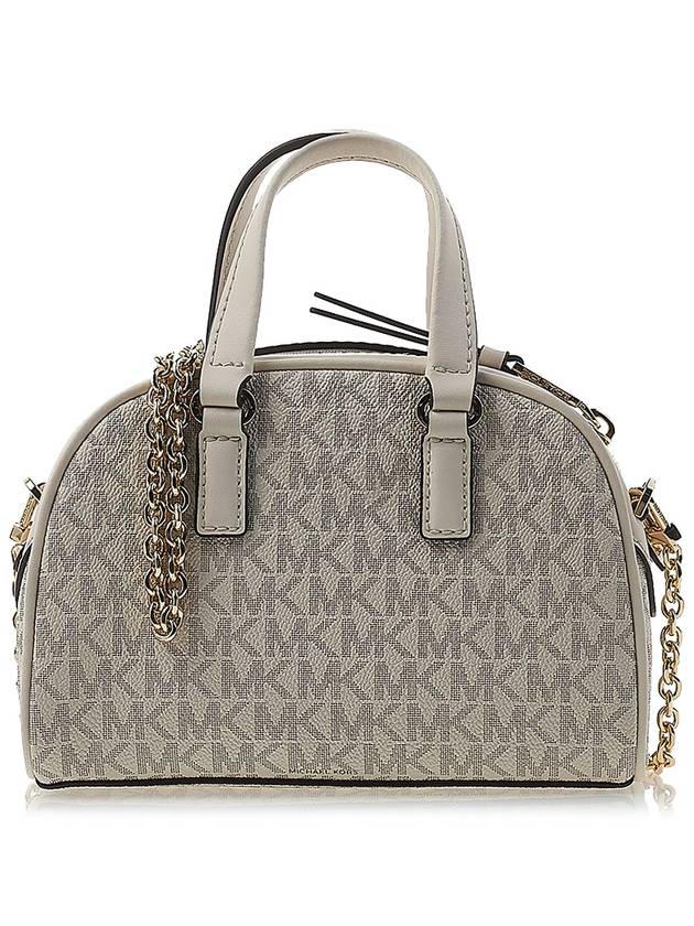 Williamsburg Extra Small Logo Tote Bag Vanilla Cream - MICHAEL KORS - BALAAN 4