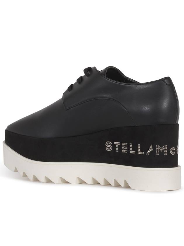 Ellis Logo Platform Derby Black - STELLA MCCARTNEY - BALAAN 4