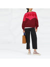 HOUSTON brushed sweatshirt burgundy SW0255 22A047E 80BY - ISABEL MARANT - BALAAN 2