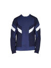 Men's Jersey Neoprene Sweatshirt Navy - DSQUARED2 - BALAAN 1