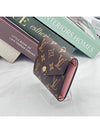 Victorine Monogram Half Half Wallet Rose Ballerine - LOUIS VUITTON - BALAAN 3