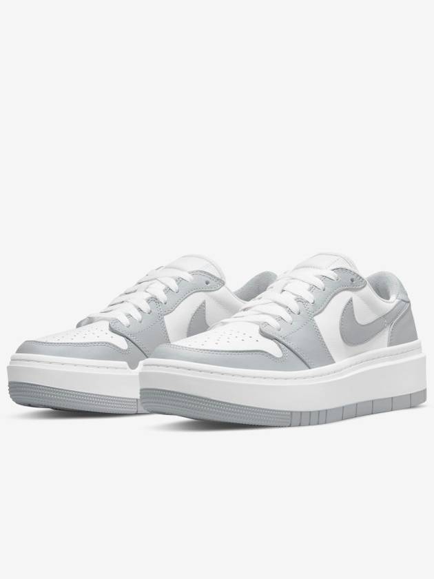 Jordan 1 Elevate Low Top Sneakers Wolf Grey - NIKE - BALAAN 6