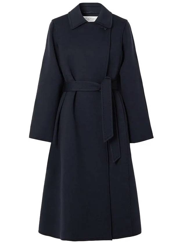 Manuela 1 Virgin Wool Single Coat Ultramarine - MAX MARA - BALAAN 2