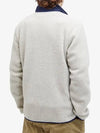 Men's Synchilla Fleece Zip-Up Jacket Oatmeal Heather - PATAGONIA - BALAAN 3