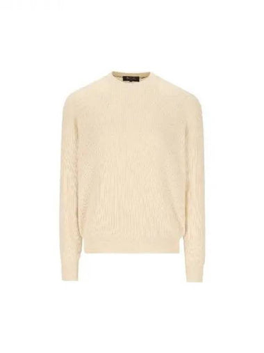 Loro Piana AKAN Silk Cashmere Rib Knit 270111 - LORO PIANA - BALAAN 1