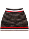 three-color scarf knit skirt OF4062LBBLACK - ONOFF - BALAAN 3