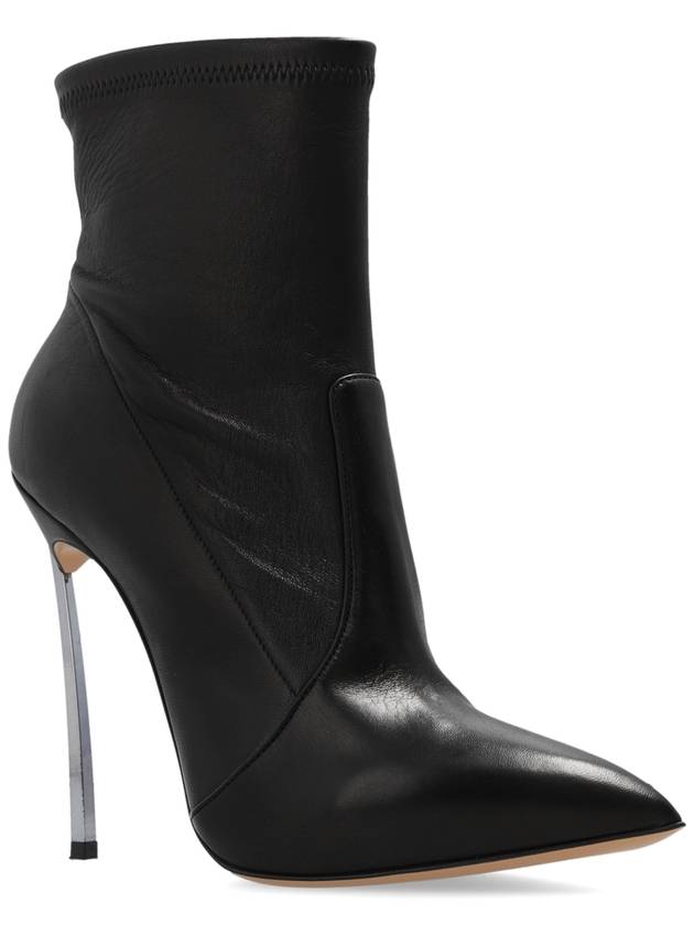 Casadei ‘Blade’ Heeled Ankle Boots, Women's, Black - CASADEI - BALAAN 4