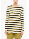 Striped Wool Knit Top White - MARNI - BALAAN 2