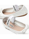 Satin Ballerinas White - MIU MIU - BALAAN 5