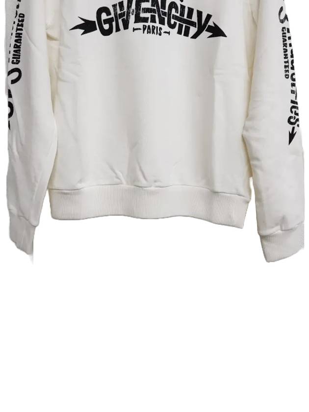 Tribal Print Sweatshirt White - GIVENCHY - BALAAN 3