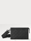 Gaston Wearable Monogram Leather Cross Bag Black - LOUIS VUITTON - BALAAN 2