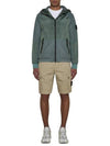 Nylon Metal Windbreaker Light Green - STONE ISLAND - BALAAN 3