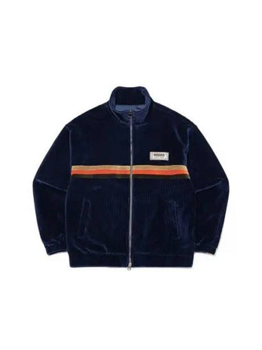 KODAK Apparel Kodacolor logo corduroy zip up jacket NAVY - KODO - BALAAN 1