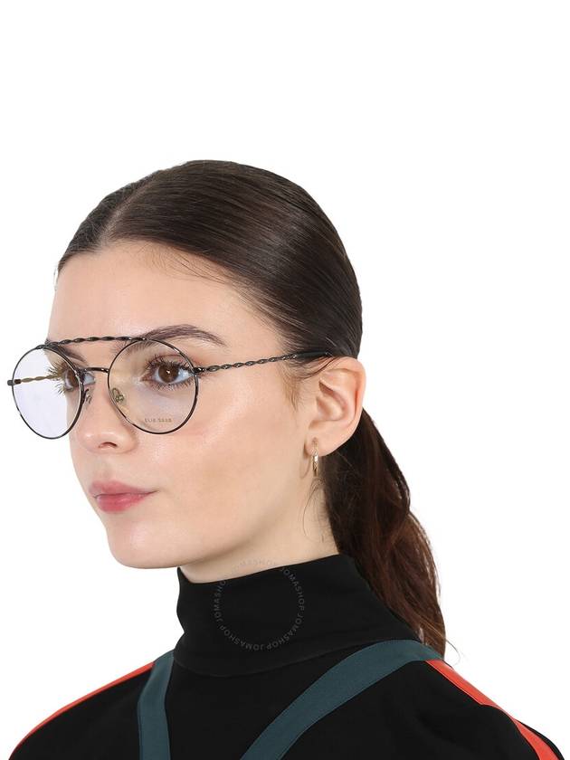 Elie Saab Demo Round Ladies Eyeglasses ES 052 KJ1 55 - ELIE SAAB - BALAAN 2