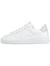 Purestar White Silver Glitter Heel Tab Sneakers - GOLDEN GOOSE - BALAAN 4