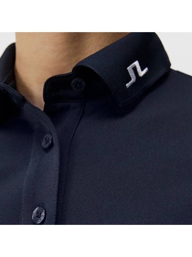 Women's Tour Tech Golf Polo Navy - J.LINDEBERG - BALAAN 3