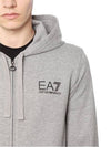 EA7 Hooded Cotton Sweatshirt - EMPORIO ARMANI - BALAAN 3