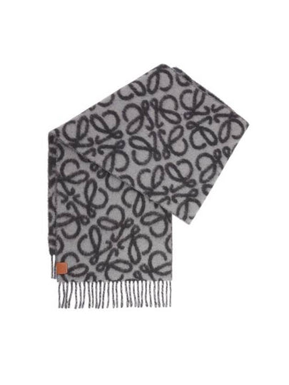 Anagram Scarf Black - LOEWE - BALAAN 2