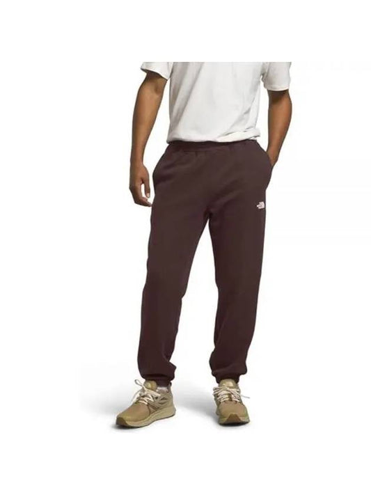 Men's Half Dome Sweat Track Pants Brown - THE NORTH FACE - BALAAN 1