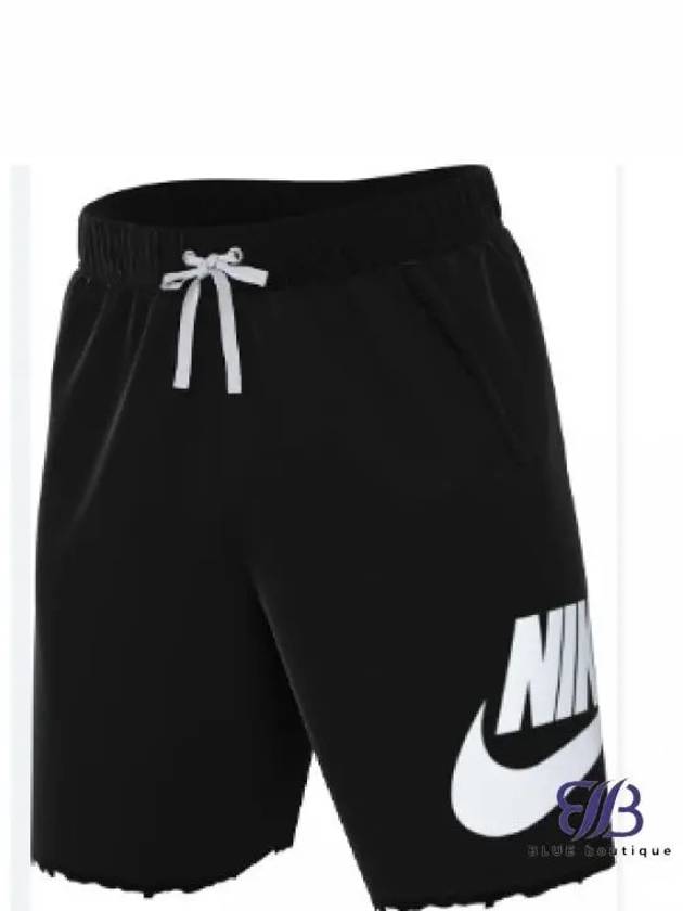 Men's NSW Club Alumni French Terry Shorts Black - NIKE - BALAAN 2