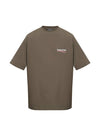 Political Campaign Large Fit Short Sleeve Khaki - BALENCIAGA - BALAAN 1