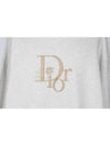 Homme Embroidered Logo Sweatshirt XL - DIOR - BALAAN 6