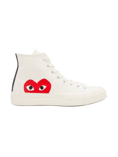 Chuck Taylor High Top Sneakers P1 K112 2 White - COMME DES GARCONS - BALAAN 1