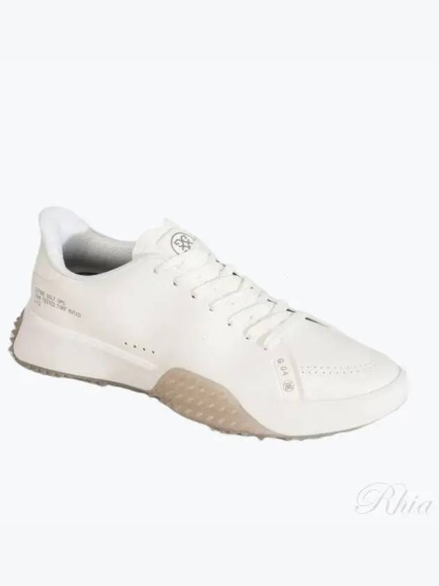 G 112 P U Leather Golf Shoes GMF000027 Snow Nimbus - G/FORE - BALAAN 1