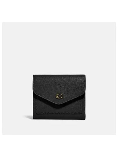 Win Small Leather Bicycle Wallet Black - COACH - BALAAN 2