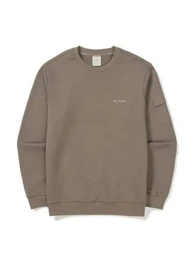 Land Pocket Sweatshirt Cocoa S24FMFHT60 - SNOW PEAK - BALAAN 1