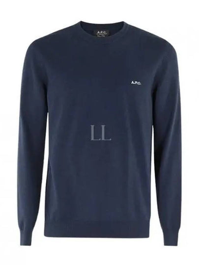 Mayeul Crewneck Sweatshirt Navy - A.P.C. - BALAAN 2