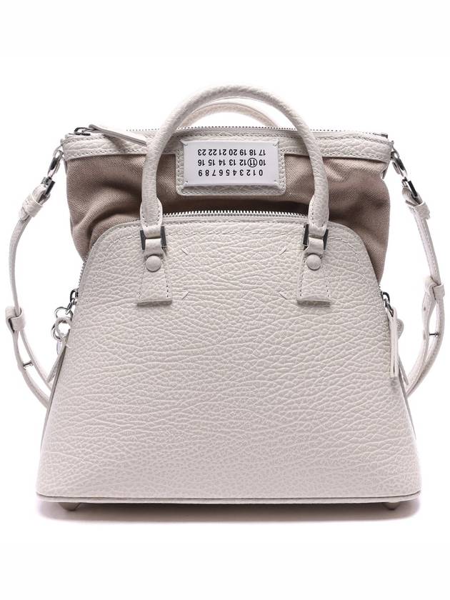 5AC Stitch Logo Patch Mini Tote Bag Light Grey - MAISON MARGIELA - BALAAN 2