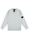 Shadow Project Crewneck Light Cotton Knit Top Green - STONE ISLAND - BALAAN 2