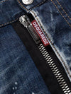 Men's Dark Reveal Wash Sexy Twist Jeans Blue - DSQUARED2 - BALAAN.