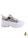 Check Arthur Low Top Sneakers Beige - BURBERRY - BALAAN 2