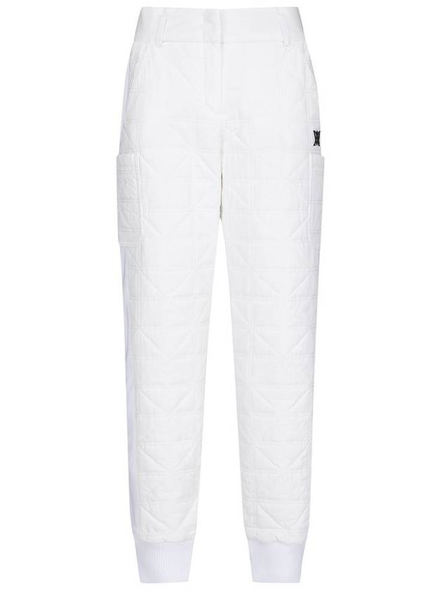 Official W THINSULATE QUILTING PONIT JOGGER L PT WH - ANEWGOLF - BALAAN 1