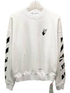 Caravaggio Arrow Sweatshirt White - OFF WHITE - BALAAN 4