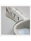 Men's VLTN Logo Open Low Top Sneakers White - VALENTINO - BALAAN 5