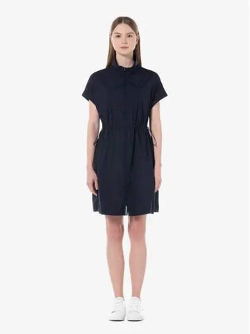 Women s layering zip up woven dress one piece EF200E 54G HD domestic product GQ2N24040354829 - LACOSTE - BALAAN 1