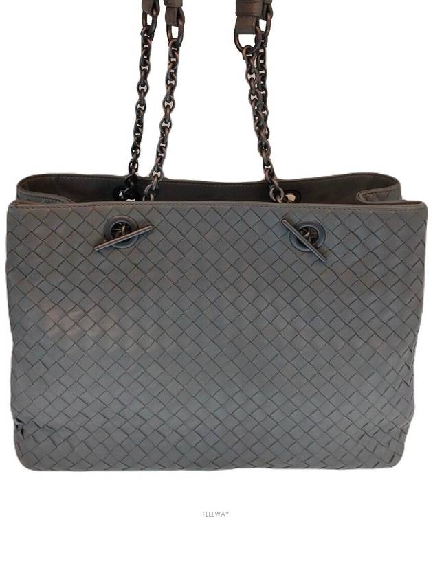 Intrecciato shopper shoulder bag - BOTTEGA VENETA - BALAAN 1