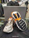 Track Trainer Low Top Sneakers White Orange - BALENCIAGA - BALAAN 5