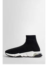 Speed Trainer Clear Sole High Top Sneakers Black - BALENCIAGA - BALAAN 5