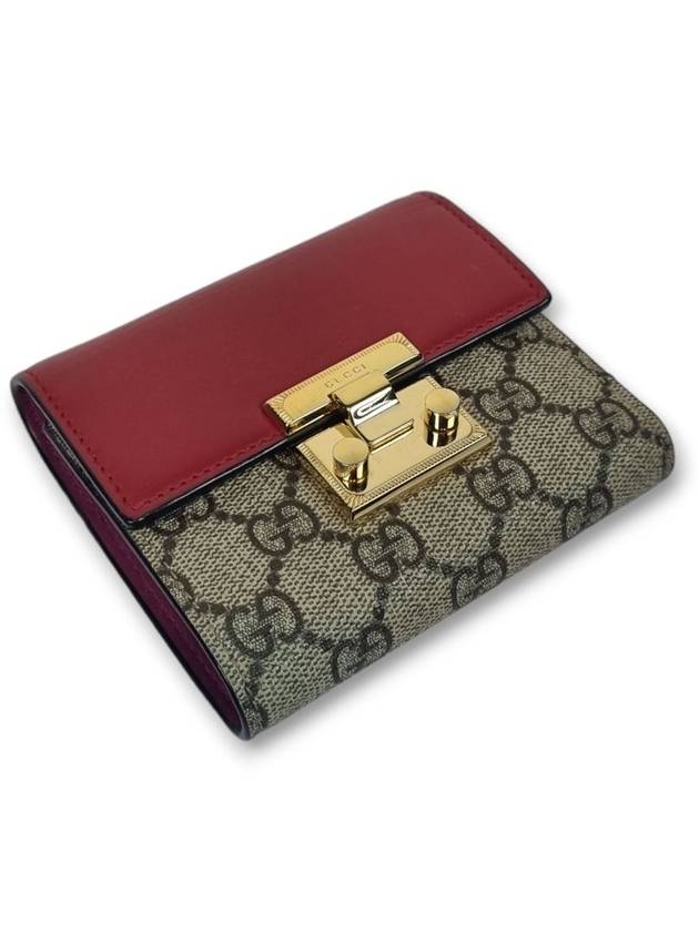 Padlock half wallet 453155 - GUCCI - BALAAN 3