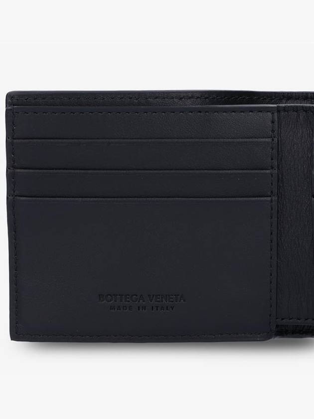 Intrecciato Cassette Half Wallet Black - BOTTEGA VENETA - BALAAN 6