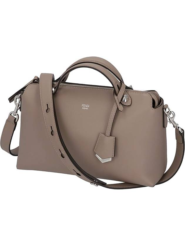 By The Way Boston Leather Medium Tote Bag Beige - FENDI - BALAAN 2